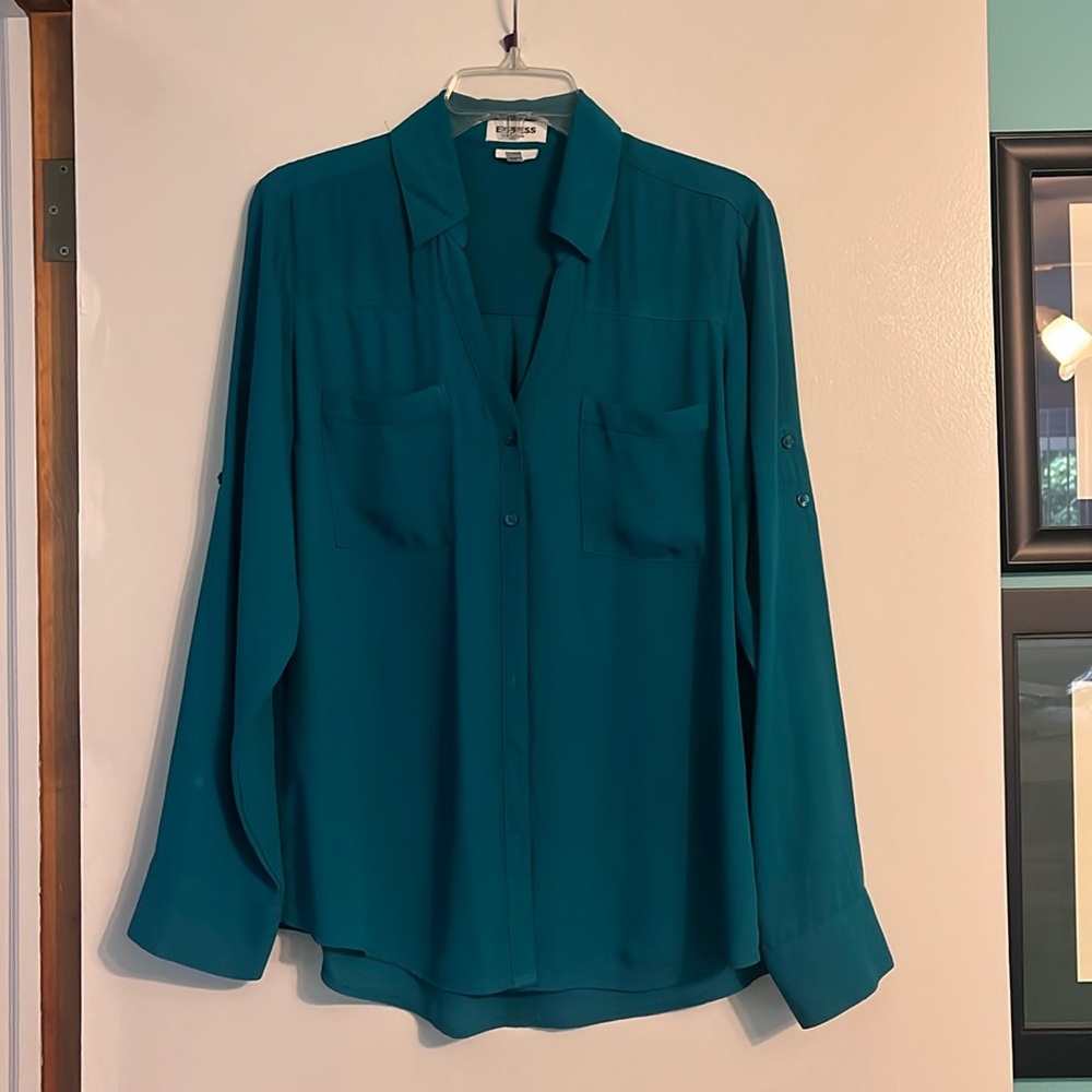 Express Portofino Shirt - Turquoise